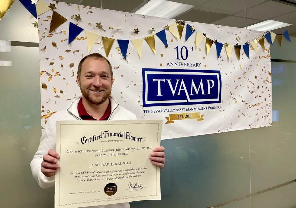 Proud to be a CFP® Professional – Josh Klinger, J.D., CFP® | TVAMP