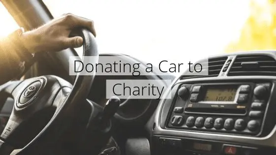 Donating a Car to Charity